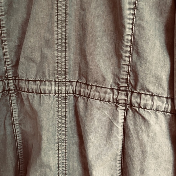 Garage Military Smart Parka Grey Green Utility Jacket Hooded Pockets M - Picture 14 of 14